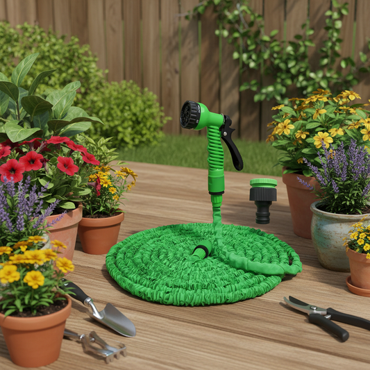 Furtun de grădină extensibil magic 30m/60m